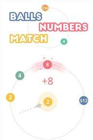 Balls Numbers Match