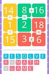 Resolve: a math game