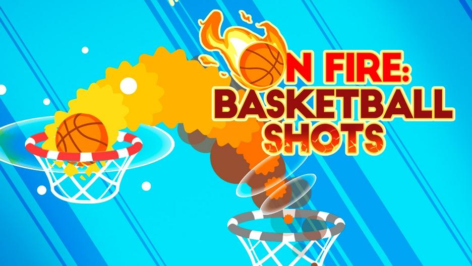 On fire: basketball shots