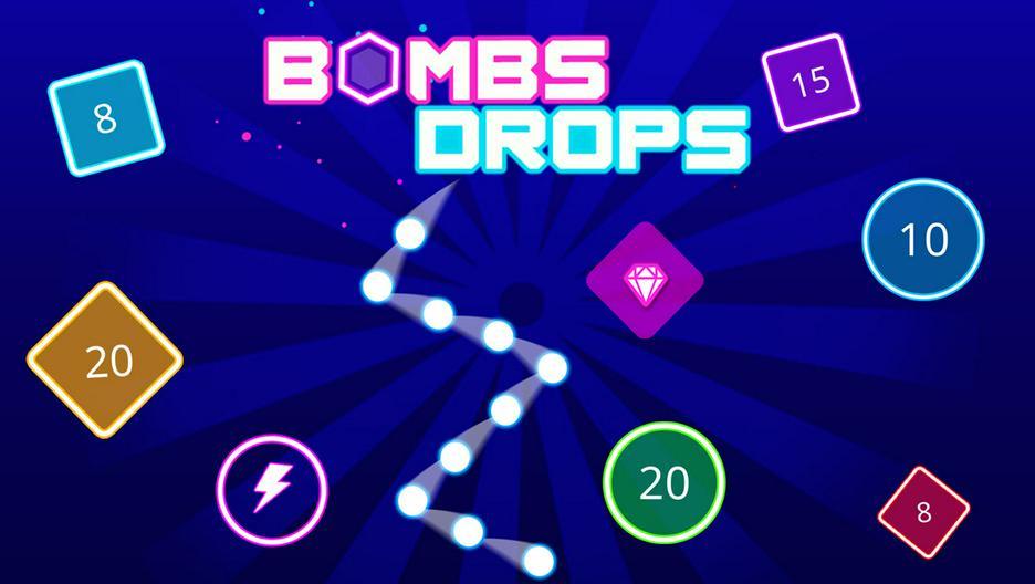 Bombs Drops - Physics balls