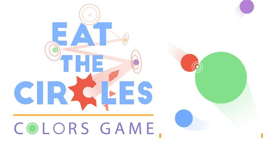 Eat the circles: colors game