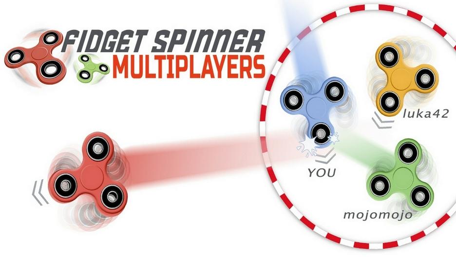 Fidget spinner multiplayers