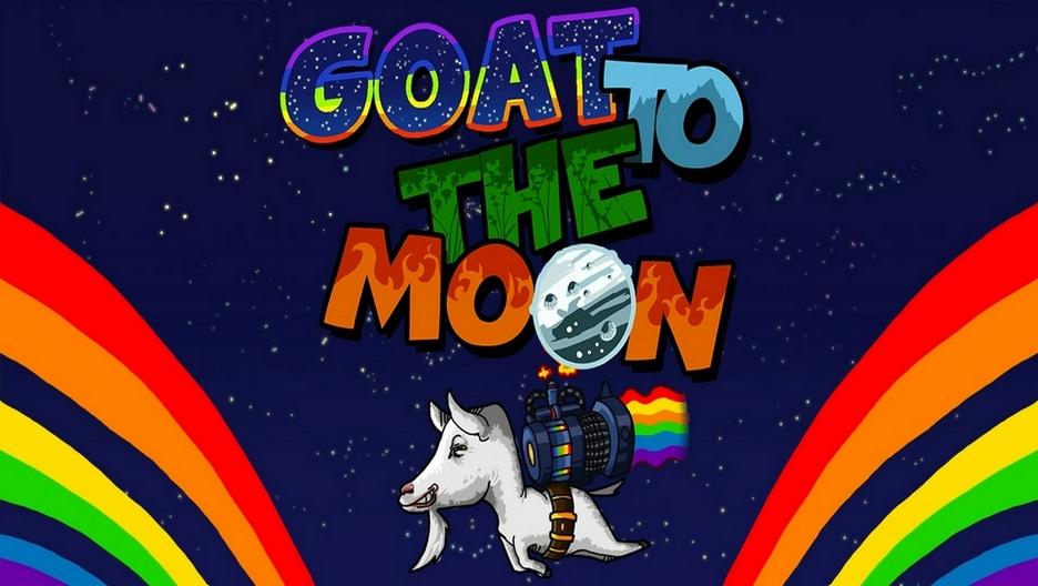 Goat to the moon