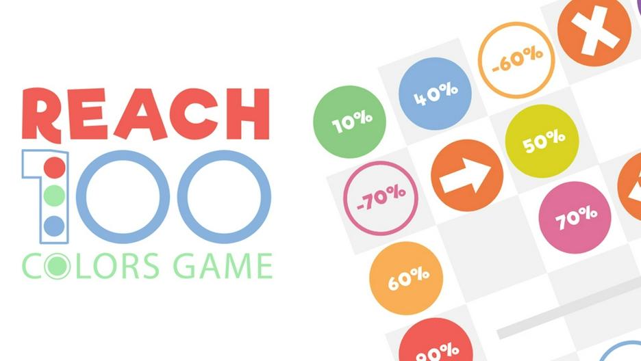 Reach 100: Colors Game