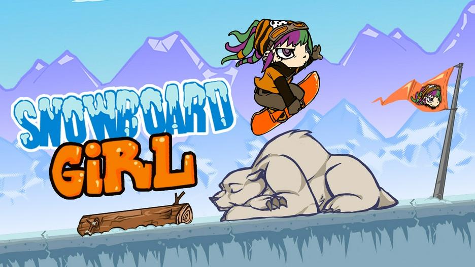 Snowboard girl