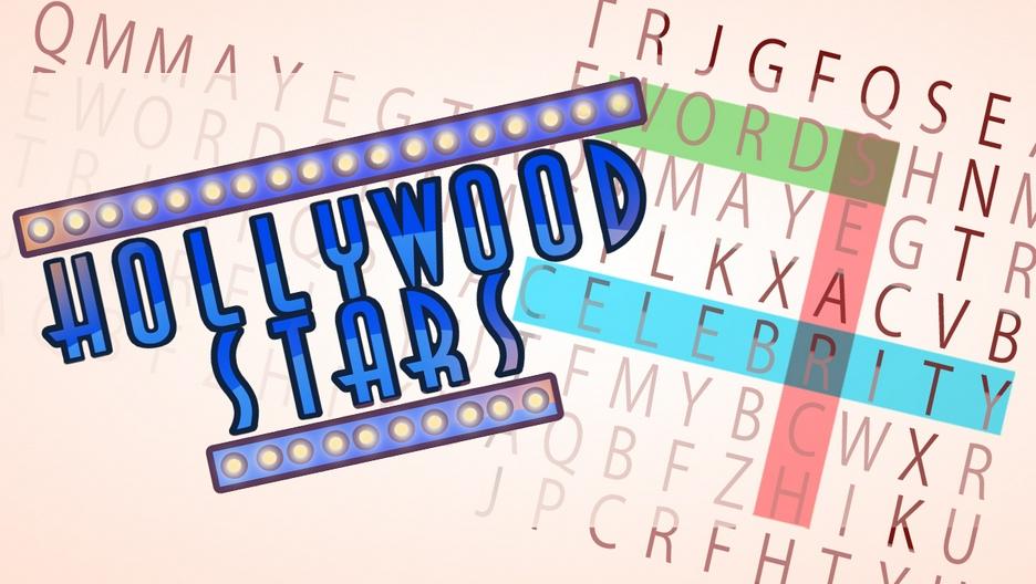 Words Search: Hollywood Stars